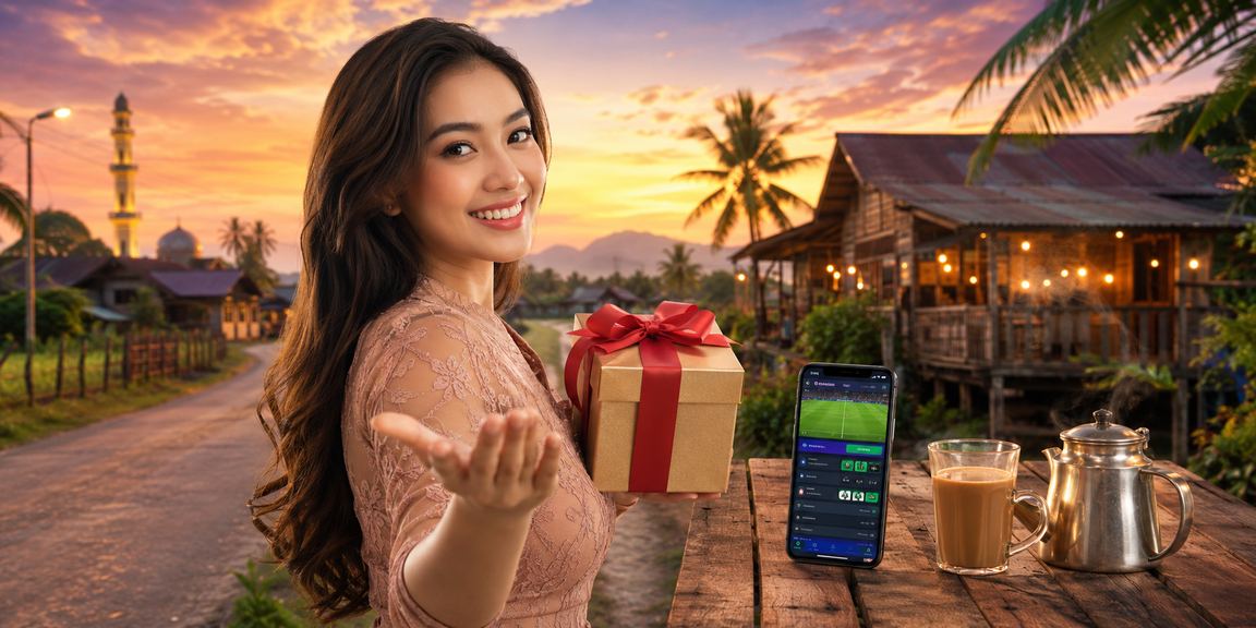 Paparan aplikasi qq1221 di telefon pintar dengan antara muka taruhan kriket dalam bahasa Melayu
