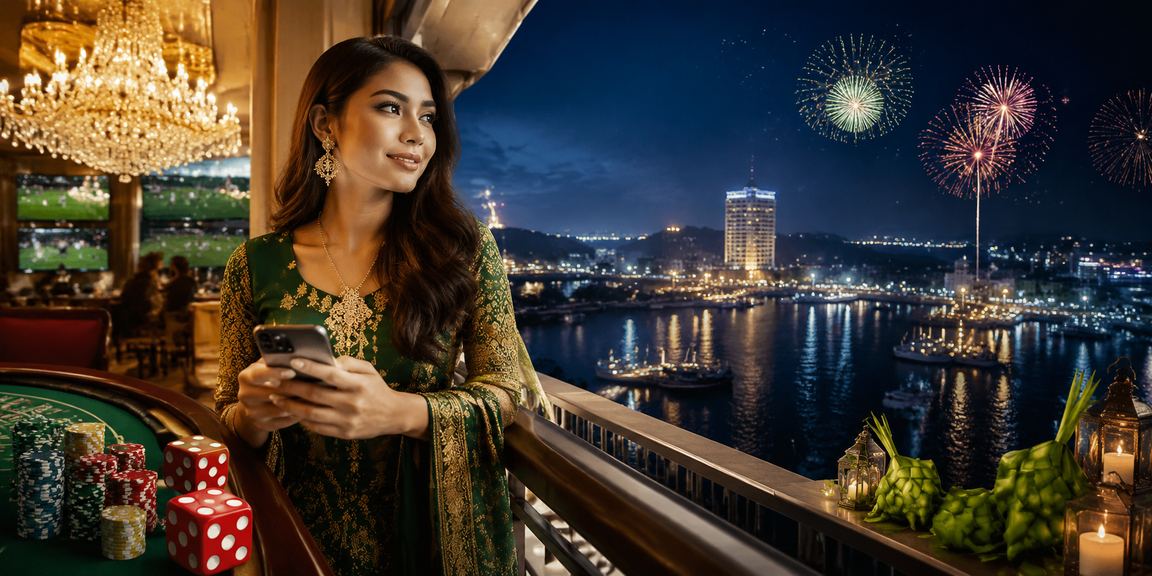 Pemain Malaysia menikmati permainan maya dalam talian sempena perayaan Hari Raya dengan penuh semangat